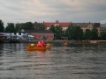 Laivu brauciens Rīgas kanālā