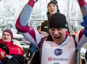 Parabobslejists Alvils Brants izcīna uzvaru Pasaules kausa posmā Lillehammerē