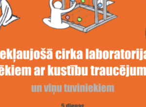 Iekļaujošā cirka laboratorija cilvēkiem ar kustību traucējumiem