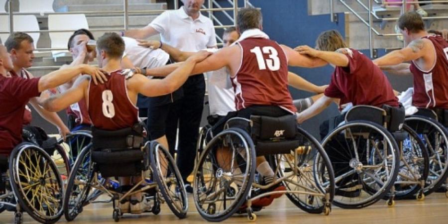 Latvijas ratiņbasketbolisti izcīna sesto vietu Eiropas čempionāta B divīzijā
