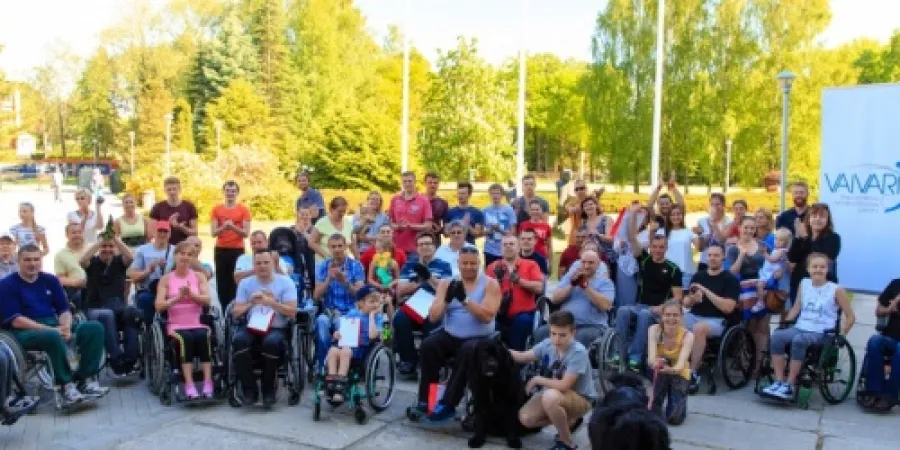 Sporta diena Nacionālajā rehabilitācijas centrā „Vaivari”