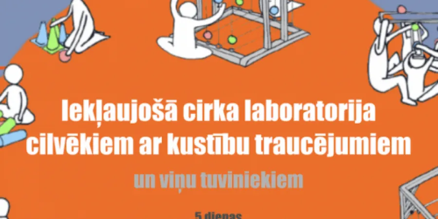 Iekļaujošā cirka laboratorija cilvēkiem ar kustību traucējumiem