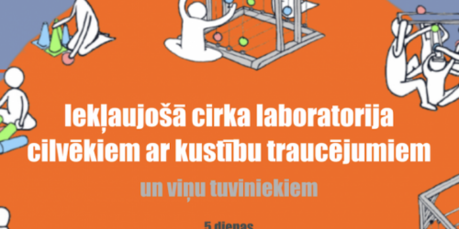 Iekļaujošā cirka laboratorija cilvēkiem ar kustību traucējumiem