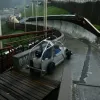 Braucamrīks Siguldas bobsleja trases startā